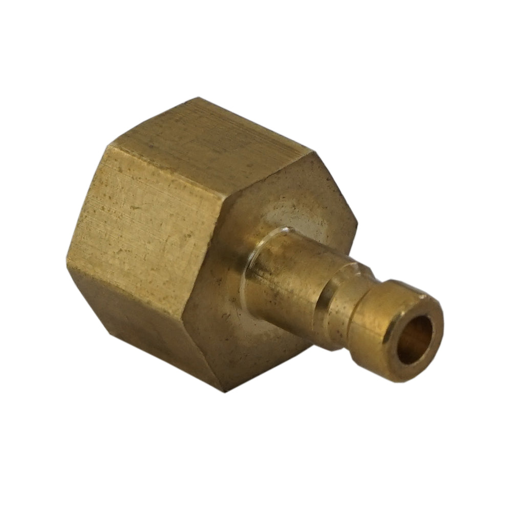 Brass DN 5 Air Coupling Plug M6 Female [5 Pieces]