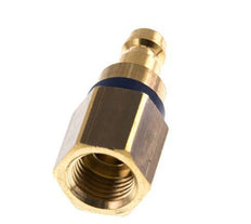 Brass DN 5 Blue Air Coupling Plug G 1/4 inch Female