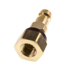 Brass DN 5 Brown-Coded Air Coupling Plug G 1/8 inch Female
