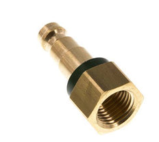Brass DN 5 Green-Coded Air Coupling Plug G 1/4 inch Female