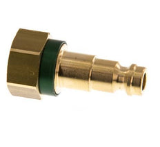 Brass DN 5 Green-Coded Air Coupling Plug G 1/8 inch Female