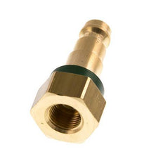 Brass DN 5 Green-Coded Air Coupling Plug G 1/8 inch Female