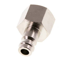 Nickel-plated Brass DN 5 Air Coupling Plug G 1/4 inch Female [5 Pieces]