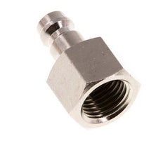 Nickel-plated Brass DN 5 Air Coupling Plug G 1/4 inch Female [5 Pieces]