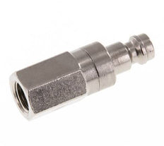 Nickel-plated Brass DN 5 Air Coupling Plug G 1/8 inch Female Double Shut-Off