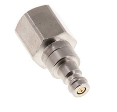 Nickel-plated Brass DN 5 Air Coupling Plug G 3/8 inch Female Double Shut-Off