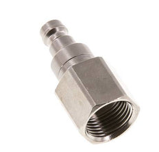 Nickel-plated Brass DN 5 Air Coupling Plug G 3/8 inch Female Double Shut-Off