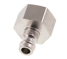 Stainless steel DN 5 Red Air Coupling Plug G 3/8 inch Female Double Shut-Off