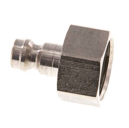 Stainless Steel 316L DN 5 Air Coupling Plug G 3/8 inch Female