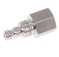 Stainless steel 306L DN 5 Air Coupling Plug G 3/8 inch Female Double Shut-Off