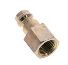 Hardened steel DN 5 Air Coupling Plug G 1/8 inch Female