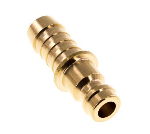 Brass DN 5 Air Coupling Plug 8 mm Hose Pillar [5 Pieces]