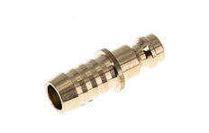 Brass DN 5 Air Coupling Plug 9 mm Hose Pillar [10 Pieces]