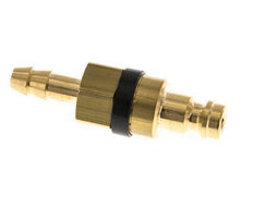 Brass DN 5 Black Air Coupling Plug 6 mm Hose Pillar