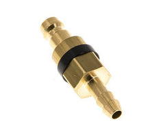 Brass DN 5 Black Air Coupling Plug 6 mm Hose Pillar