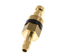 Brass DN 5 Black Air Coupling Plug 6 mm Hose Pillar