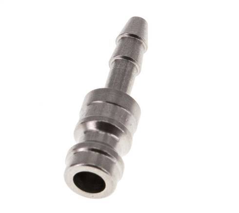 Stainless steel DN 5 Air Coupling Plug 4 mm Hose Pillar