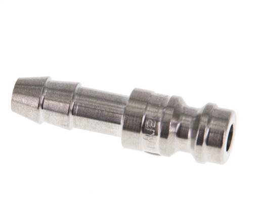 Stainless steel DN 5 Air Coupling Plug 6 mm Hose Pillar