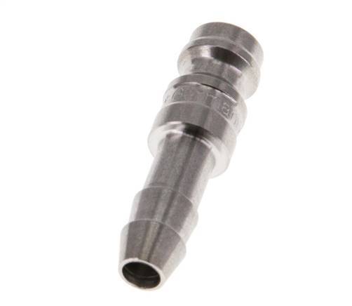 Stainless steel DN 5 Air Coupling Plug 6 mm Hose Pillar