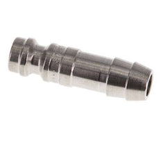 Stainless steel DN 5 Air Coupling Plug 8 mm Hose Pillar