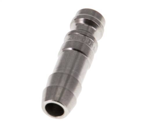 Stainless steel DN 5 Air Coupling Plug 8 mm Hose Pillar