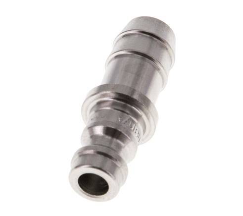 Stainless steel DN 5 Air Coupling Plug 9 mm Hose Pillar