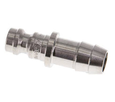 Stainless steel DN 5 Air Coupling Plug 9 mm Hose Pillar