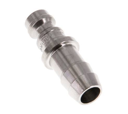 Stainless steel DN 5 Air Coupling Plug 9 mm Hose Pillar