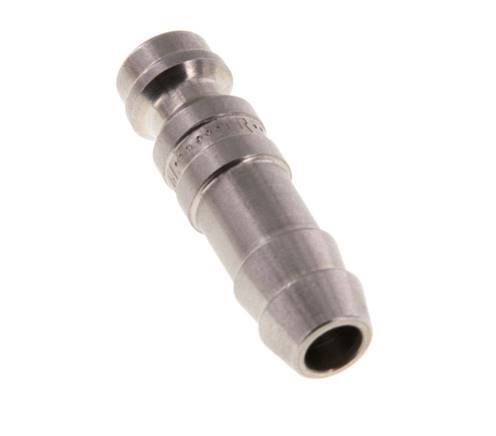 Stainless Steel 316L DN 5 Air Coupling Plug 8 mm Hose Pillar