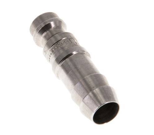Stainless Steel 316L DN 5 Air Coupling Plug 9 mm Hose Pillar