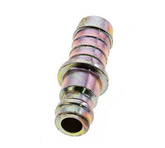 Hardened steel DN 5 Air Coupling Plug 8 mm Hose Pillar