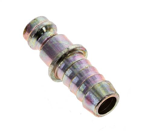 Hardened steel DN 5 Air Coupling Plug 8 mm Hose Pillar