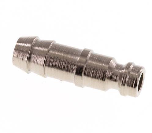 Hardened steel DN 5 Air Coupling Plug 9 mm Hose Pillar