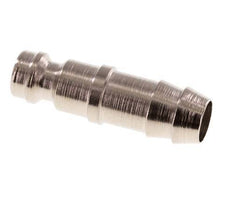 Hardened steel DN 5 Air Coupling Plug 9 mm Hose Pillar