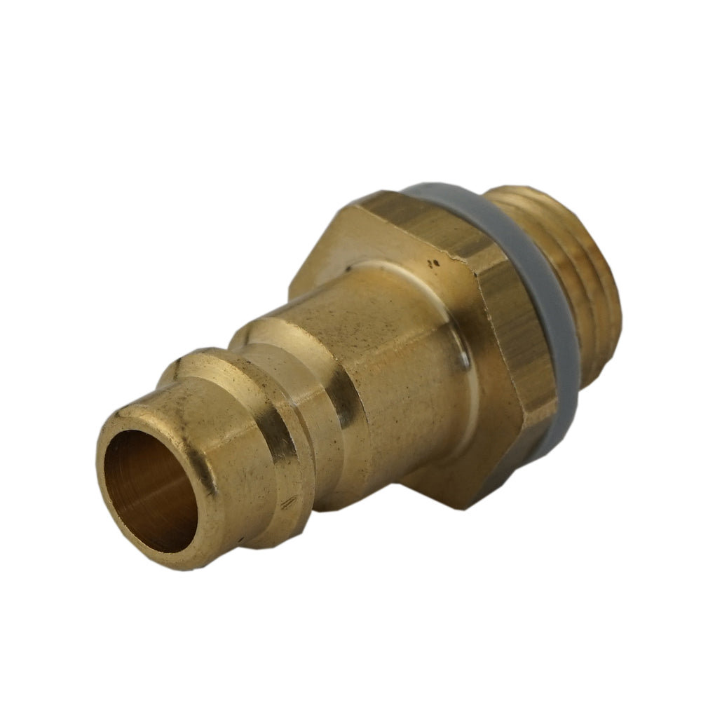 Brass DN 5 Air Coupling Plug G 3/8 inch Male [5 Pieces]