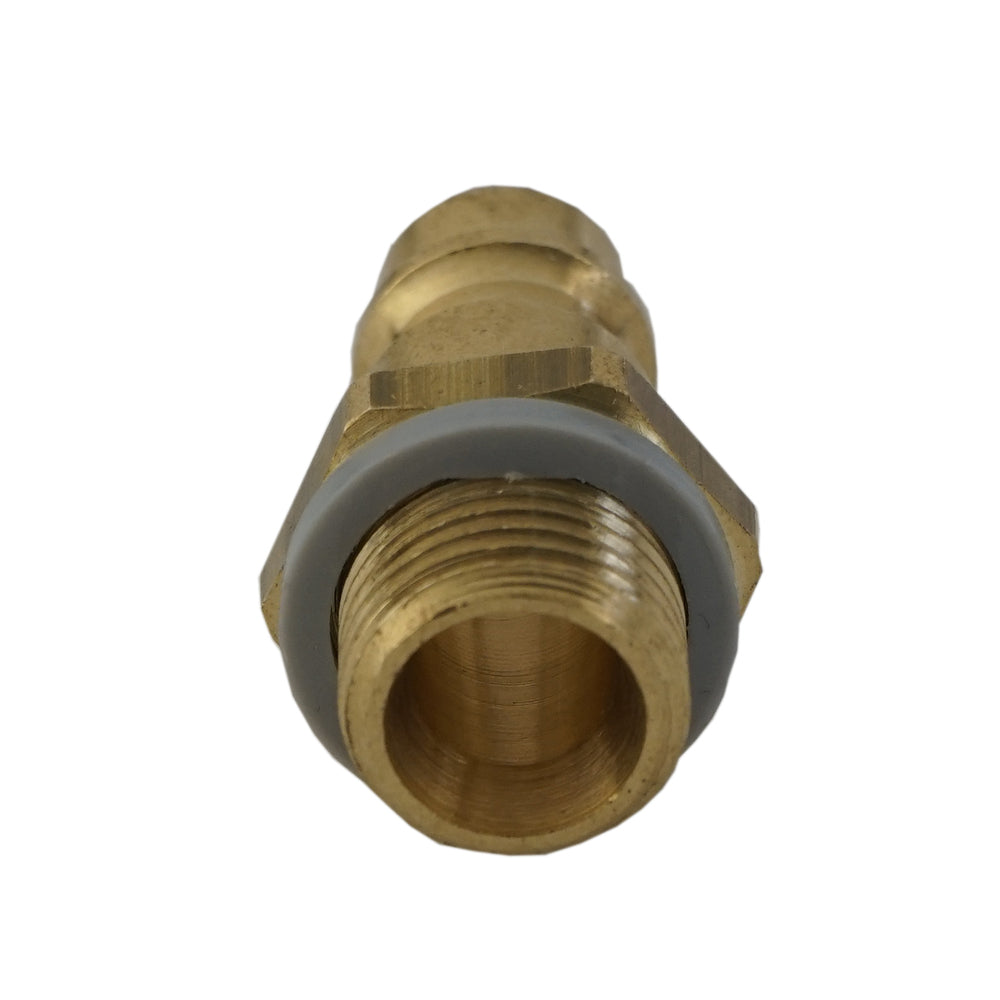 Brass DN 5 Air Coupling Plug G 3/8 inch Male [5 Pieces]