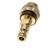 Brass DN 5 Brown-Coded Air Coupling Plug G 1/4 inch Male