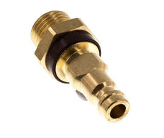 Brass DN 5 Brown-Coded Air Coupling Plug G 1/4 inch Male