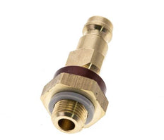 Brass DN 5 Brown-Coded Air Coupling Plug G 1/8 inch Male