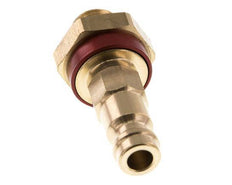 Brass DN 5 Red-Coded Air Coupling Plug G 1/8 inch Male
