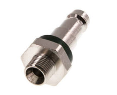 Nickel-plated Brass DN 5 Green-Coded Air Coupling Plug G 1/8 inch Male