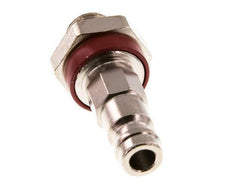 Nickel-plated Brass DN 5 Red-Coded Air Coupling Plug G 1/8 inch Male