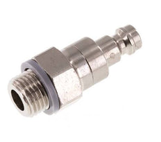 Nickel-plated Brass DN 5 Air Coupling Plug G 1/4 inch Male Double Shut-Off