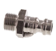 Stainless steel DN 5 Air Coupling Plug G 1/8 inch Male