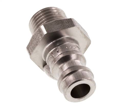 Stainless steel DN 5 Air Coupling Plug G 1/8 inch Male