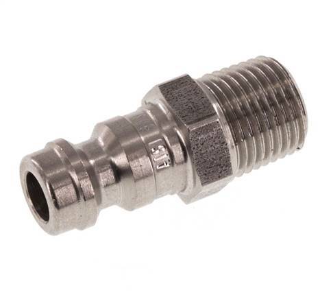 Stainless steel DN 5 Air Coupling Plug 1/8 inch Male NPT