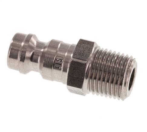 Stainless steel DN 5 Air Coupling Plug 1/8 inch Male NPT