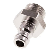 Stainless Steel 316L DN 5 Air Coupling Plug G 1/4 inch Male