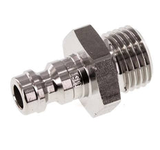 Stainless Steel 316L DN 5 Air Coupling Plug G 1/4 inch Male