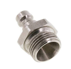Stainless Steel 316L DN 5 Air Coupling Plug G 3/8 inch Male